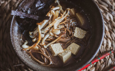 Zupa miso z tofu