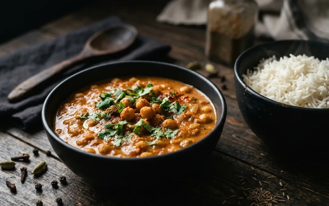 Tikka masala wege – przepis na wegańskie curry z ciecierzycą