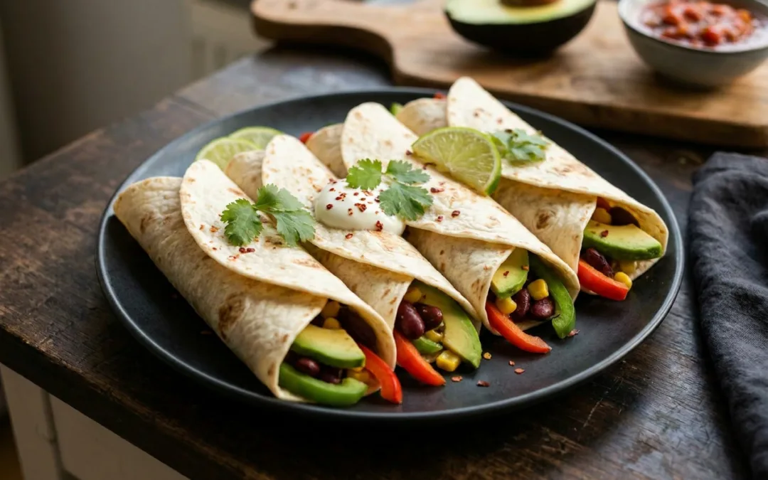 Tortilla meksykańska wege – przepis