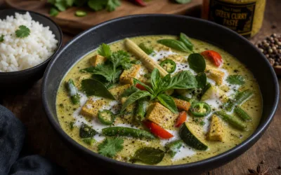 Zielone curry wege – przepis na aromatyczne danie