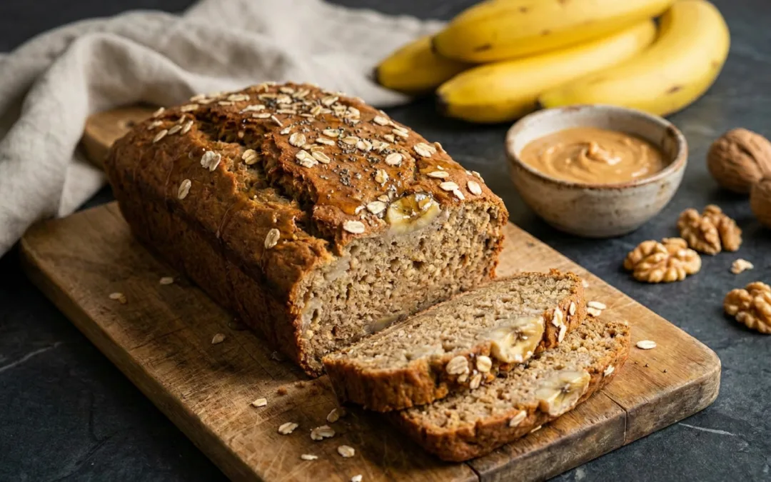 Przepis na chlebek bananowy wege